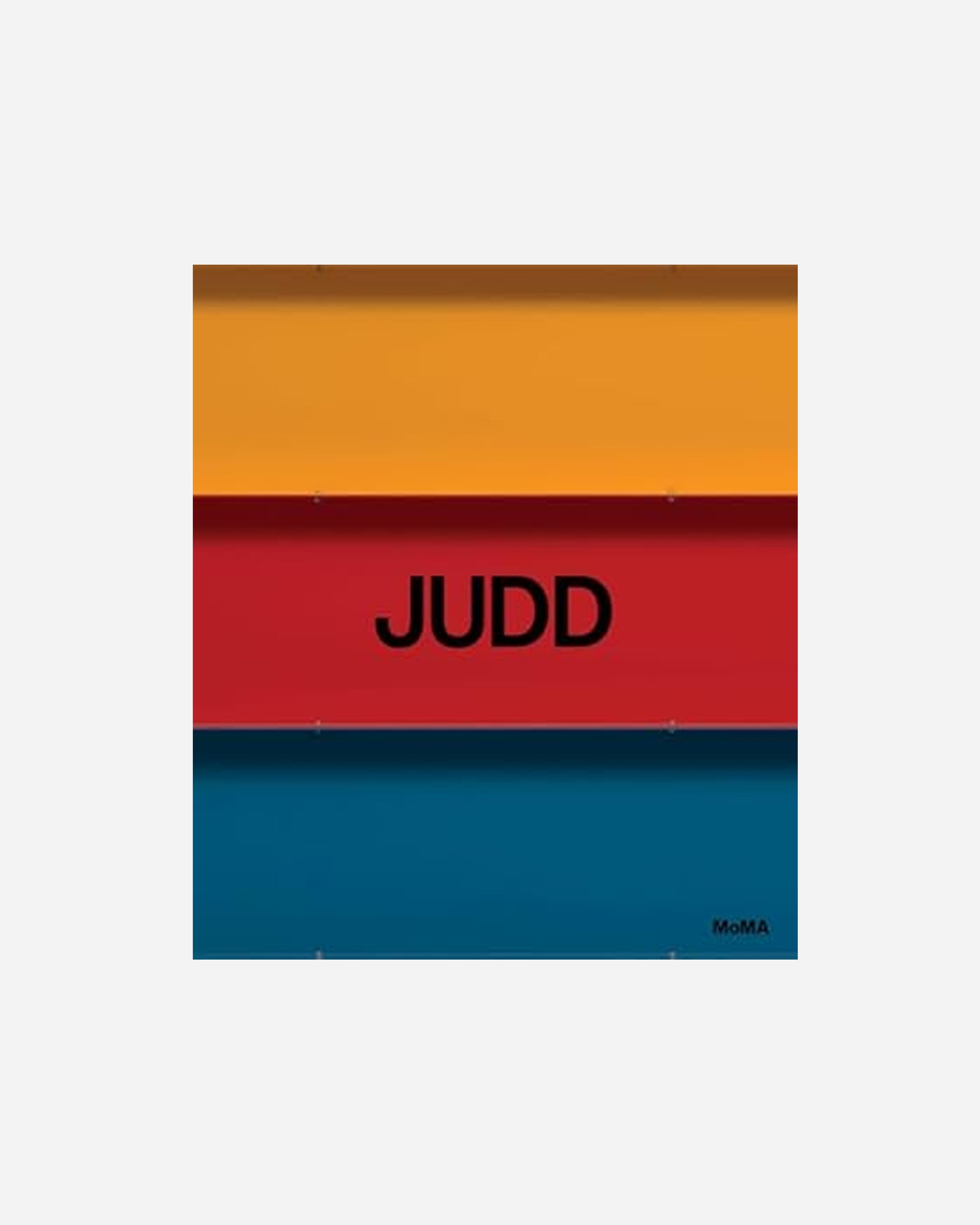 Judd - MOMA