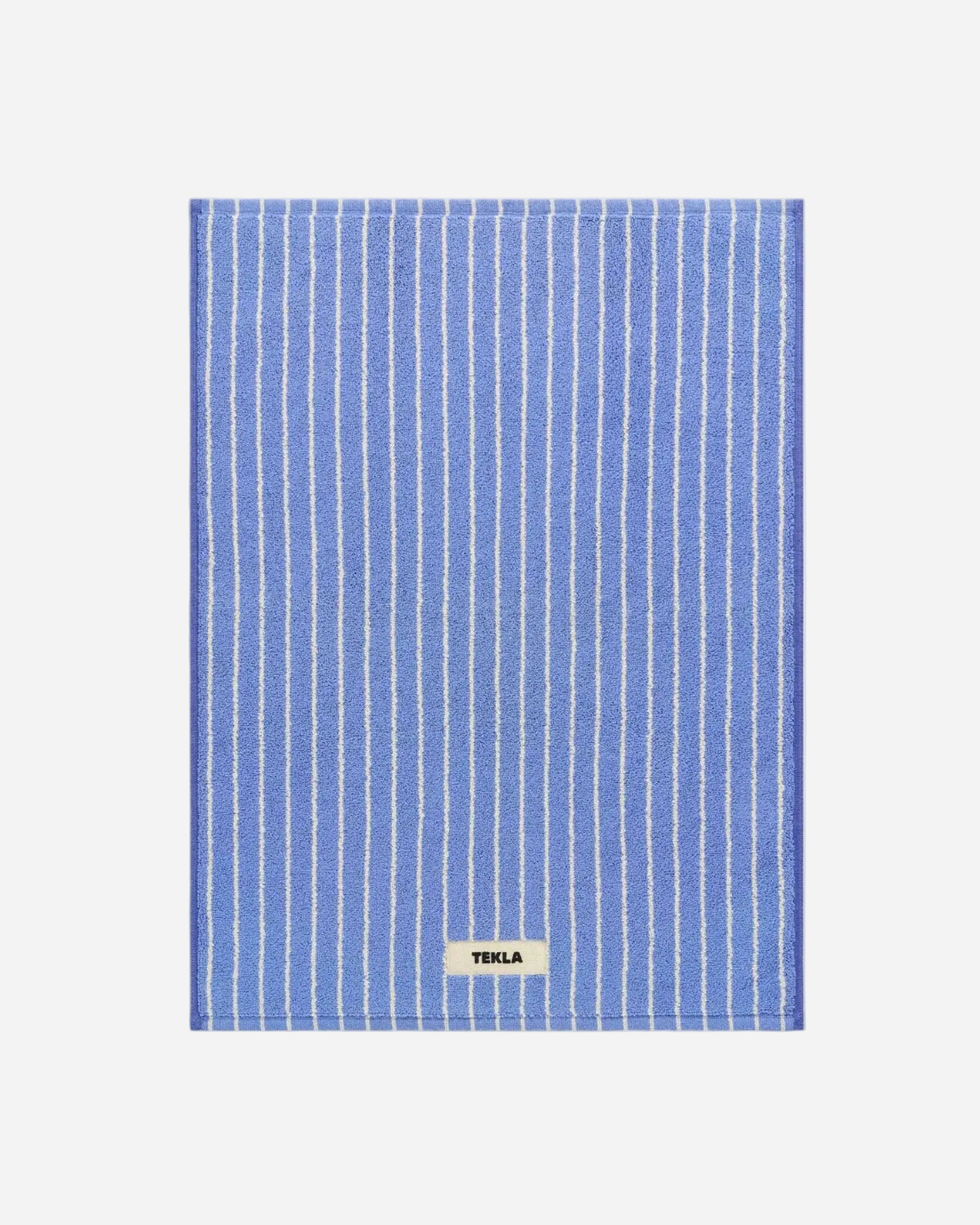 Tekla Bath Mat - Clear Blue Stripes