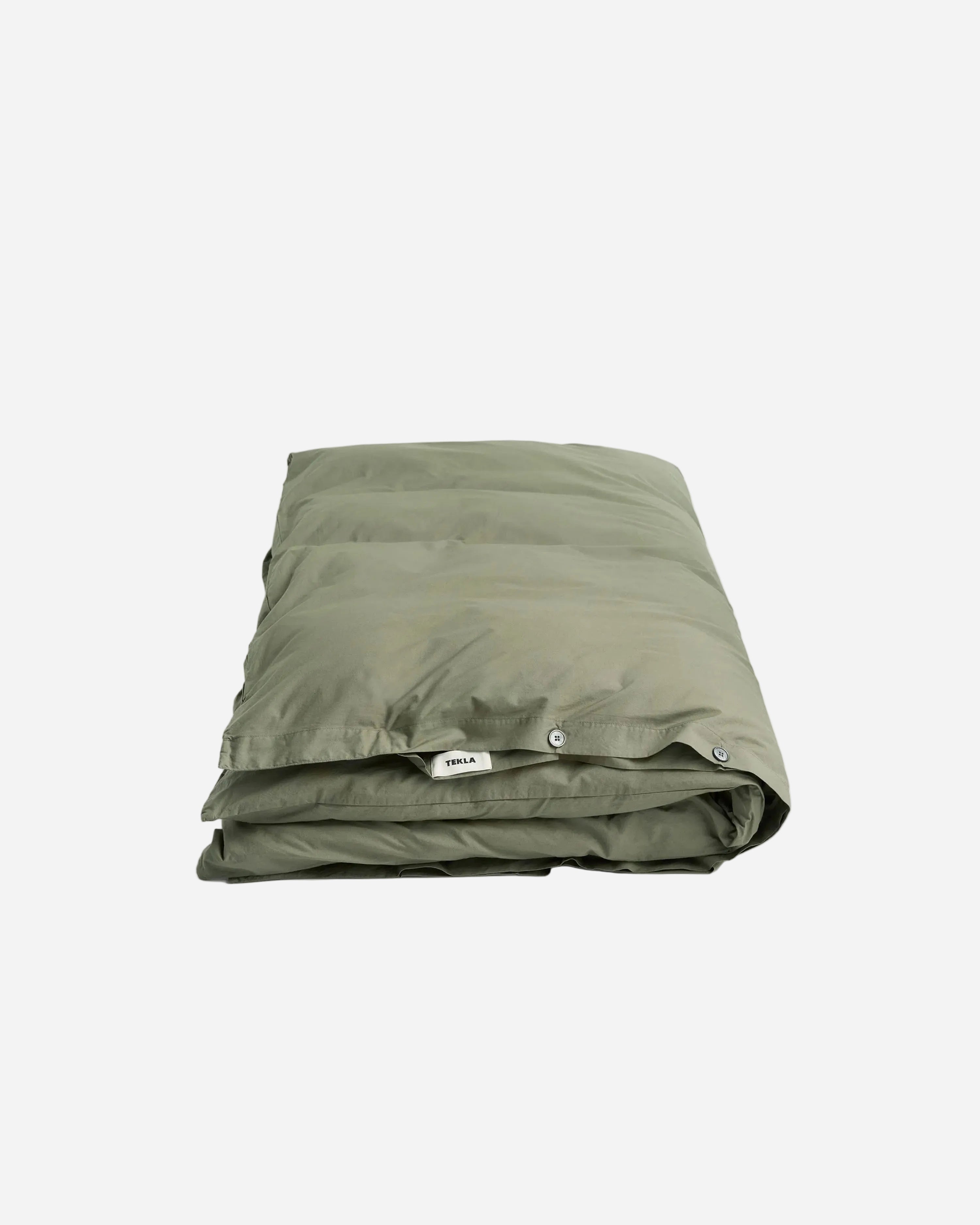 Tekla Duvet Cover - Olive Green