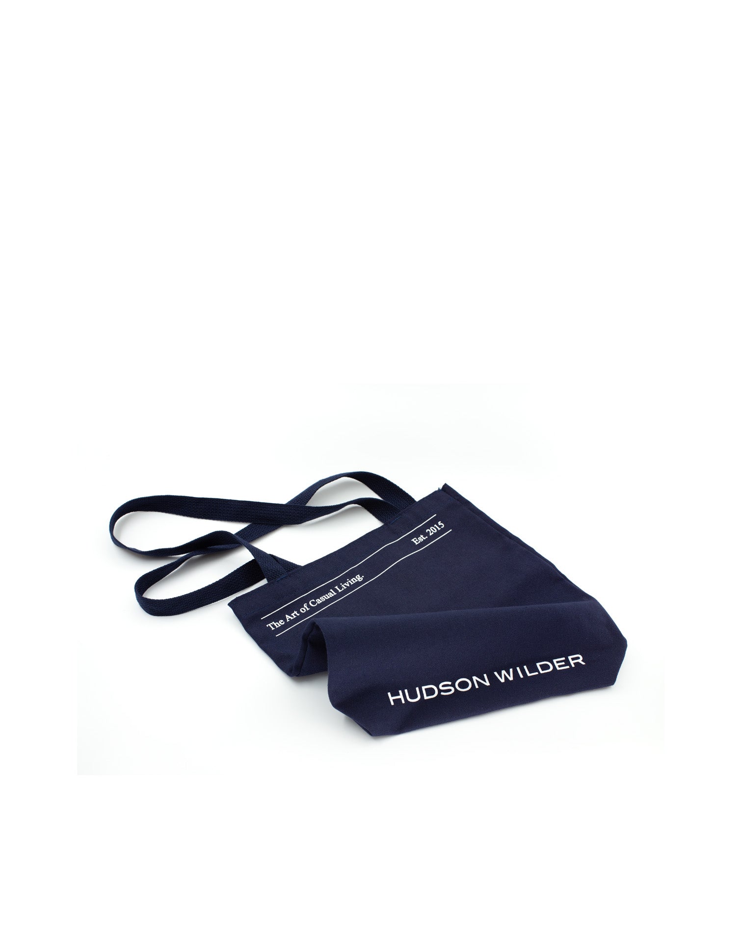 Hudson Wilder Logo Tote Bag - Navy