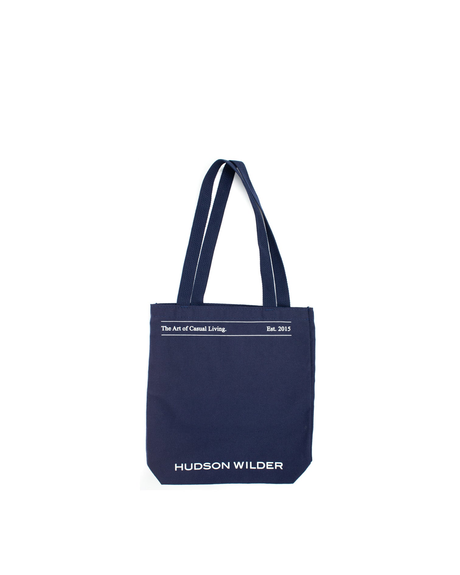 Hudson Wilder Logo Tote Bag - Navy