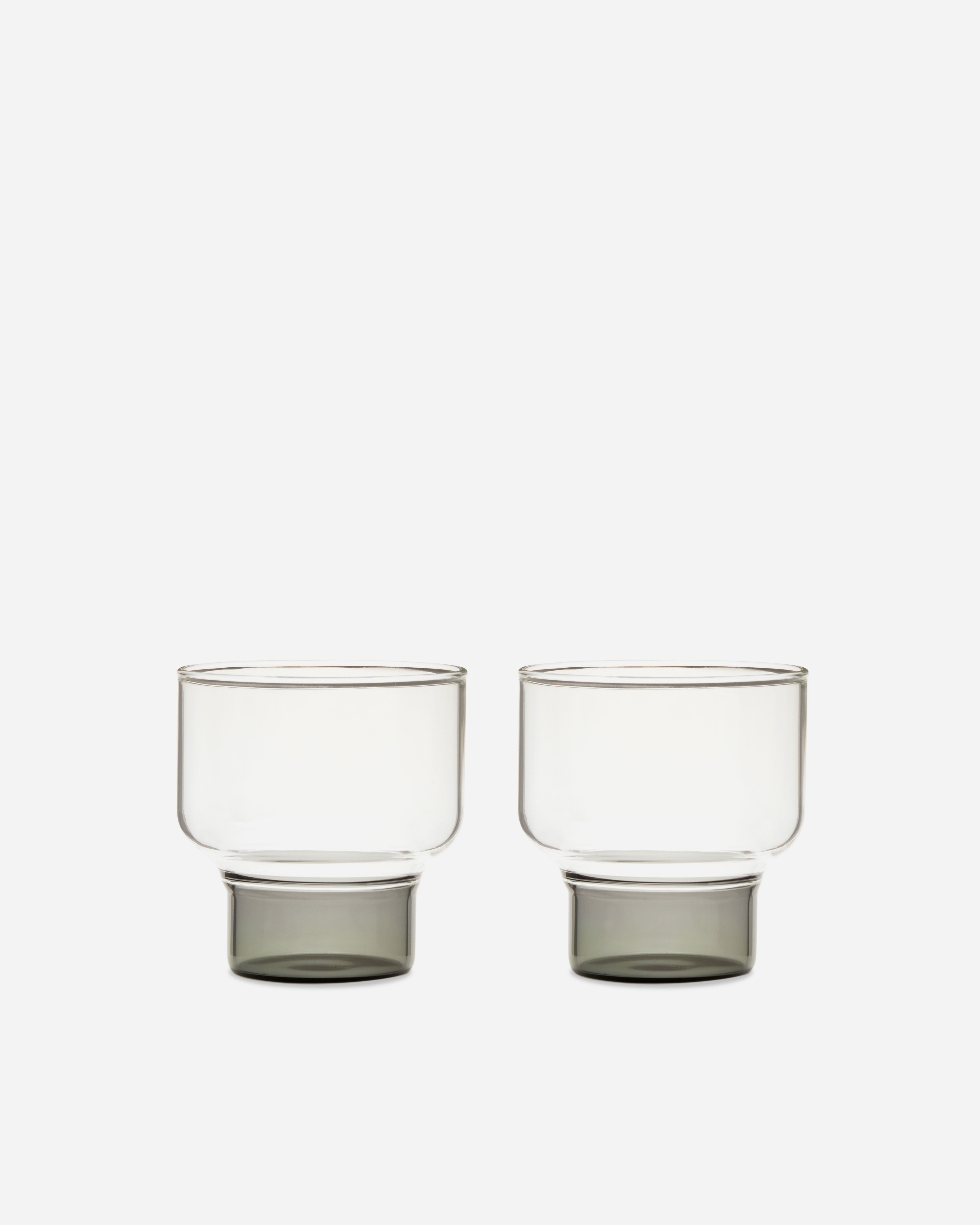 Aita Short Glass - Set of 2 (Smoke)